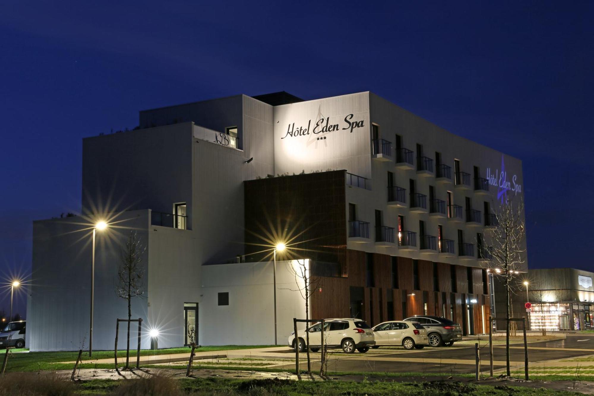 Hotel Eden Spa Honfleur Exterior foto